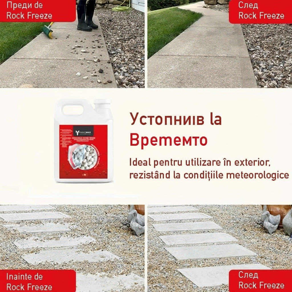 Adeziv PRO Fixare Pietre, Leagă și Stabilizează Pietrele decorative, Nanomax, 5L