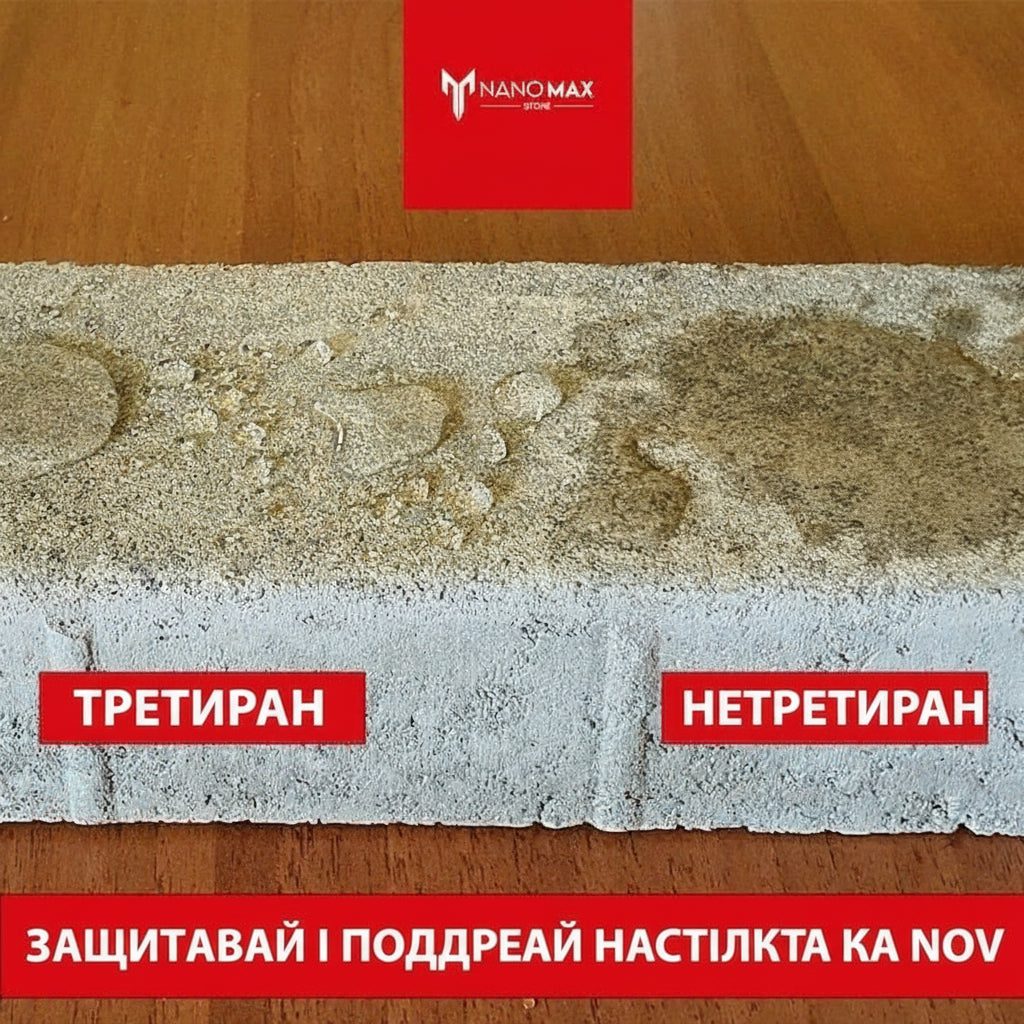 Impermeabilizant NanoMax ROCK PRO 3L – Protectie hidrofoba & oleofoba pe baza de apa pentru piatra, pavaj, beton, lemn si textile