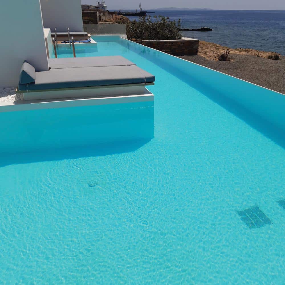 Two-component epoxy paint, for swimming pools, solvent-based, SurfaPaint Epoxy Enamel, Nanophos 5L