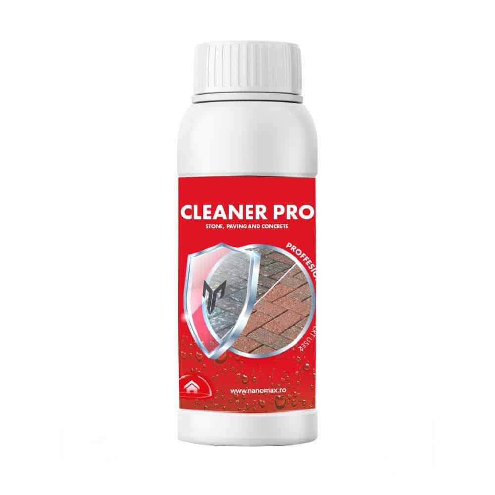 Solutie/Detergent Curatare Piatra, Pavaj, Beton Exterior, Granit, Travertin, Cleaner Pro, NanoMax