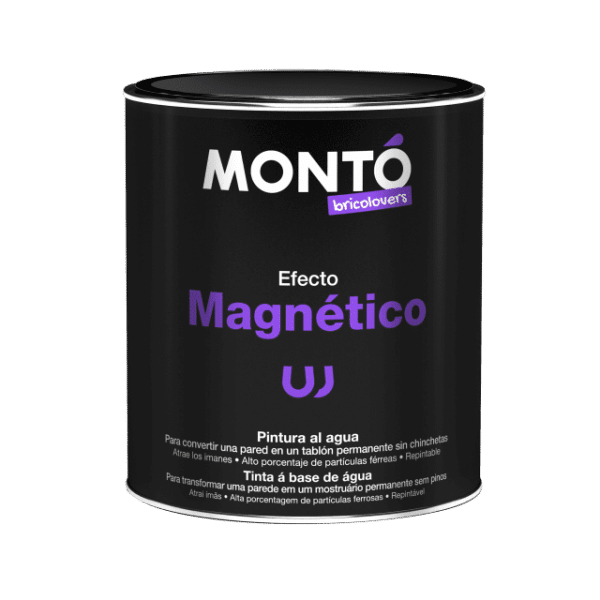 Vopsea Efect Magnetic pereti din beton tencuiala lemn - Nanomax