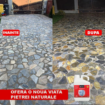 Wet Effect Solution for Natural Stone, Granite and Travertine NanoMax 5L - Intense Protection and Long-lasting Shine