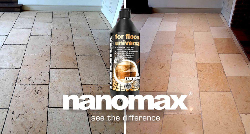 Nano Detergent for tile and stone floors, concentrated, Nanomax