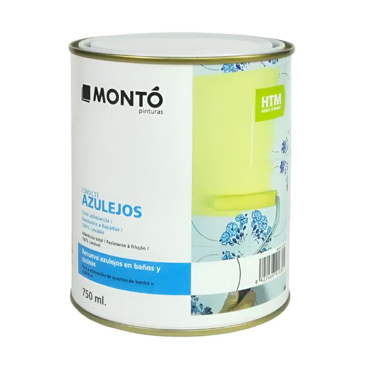 Vopsea pentru Faianță pe baza de poliuretan – Rezistență Maximă &amp; Aderență Perfectă, Monto, 750 ml